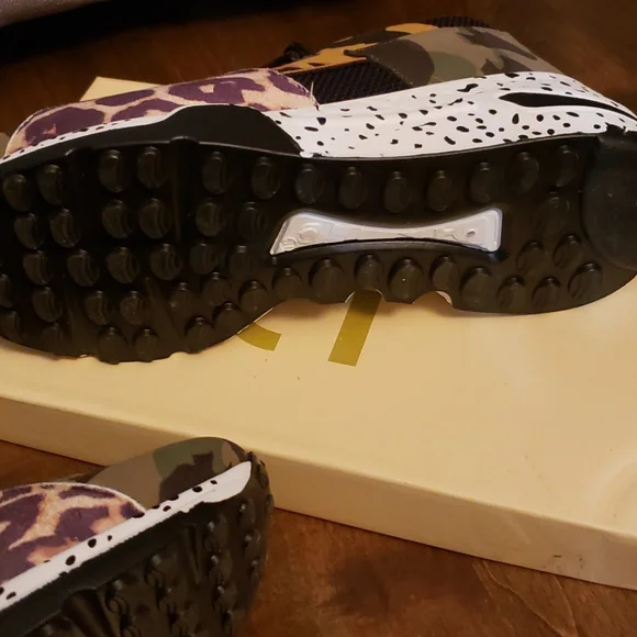 9 camouflage leopard sneakers mix print - Picture 6 of 8